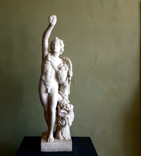Statuary Marble Figure of  Dionysus c1840