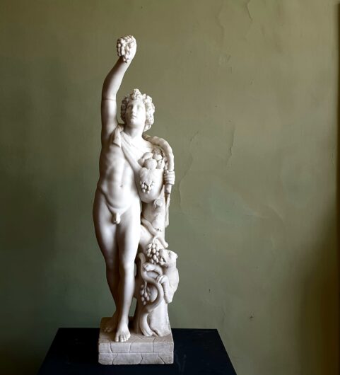 Statuary Marble Figure of Dionysus c1840