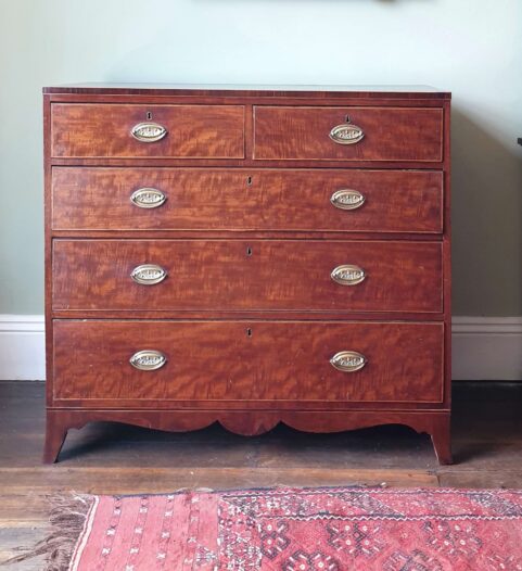 Regency Mahogany Chest of Drawers c1810
