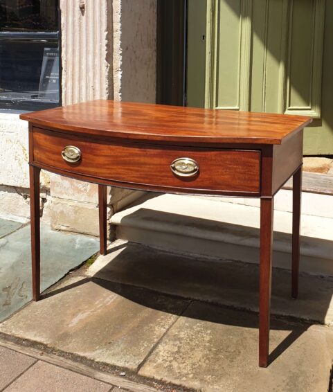 George III mahogany Serving or Hall Table c 1810