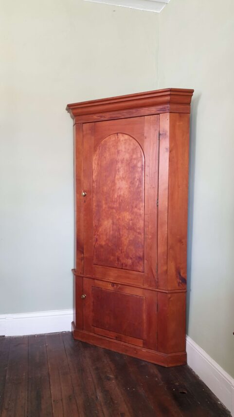 Tasmanian Huon Pine Corner Cabinet c1850