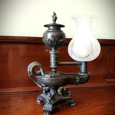 Pair of Argand  Reading Lamps c1820