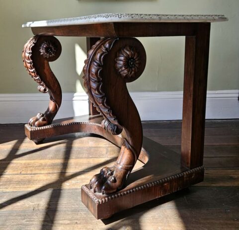 George IV Rosewood Console Table c1825
