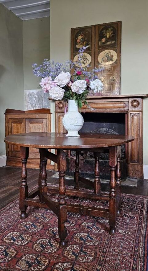 Charles II Oak Gateleg Table c1680