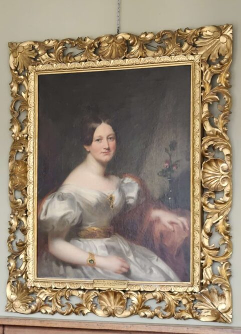 Mrs Frances Gunnel c1835 Attributed to Sir George  Hayter