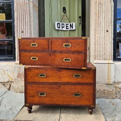 Campaign Chest of Drawers c1840