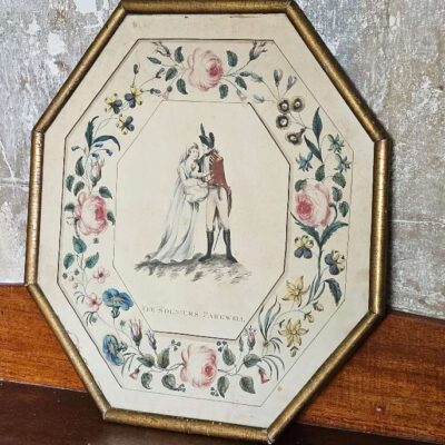 The Soldiers Farewell watercolour c 1810