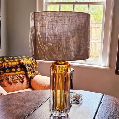 Murano Glass Lamp c1970