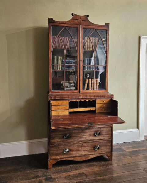 Regency Secretaire Bookcase c1810