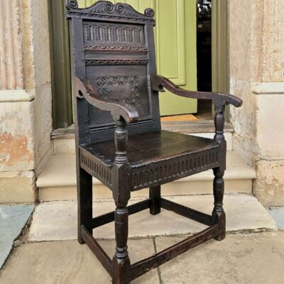 Charles Second Oak Masters Chair c1680