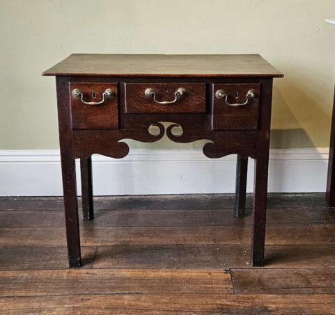 North Yorkshire Oak Lowboy c1760