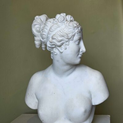 Marble bust of Aphrodite Venus c1830