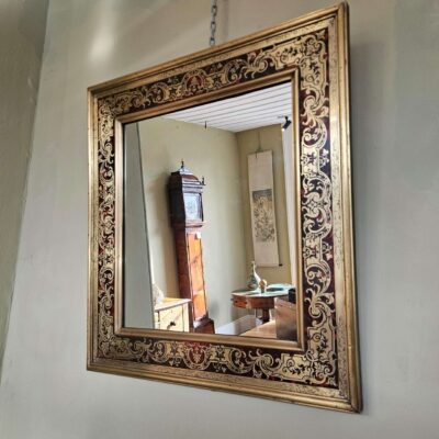 French Boulle Mirror c1850