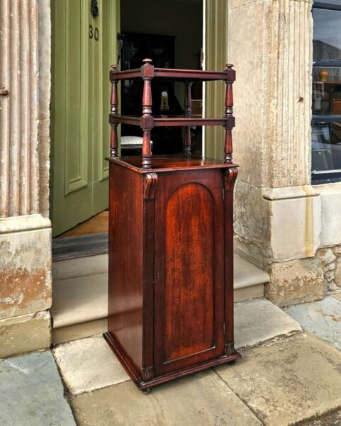 William IV Mahogany What-not c1830