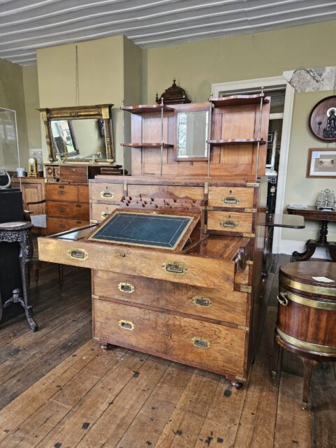 Cavalry Model Campaign Chest U.K c1870