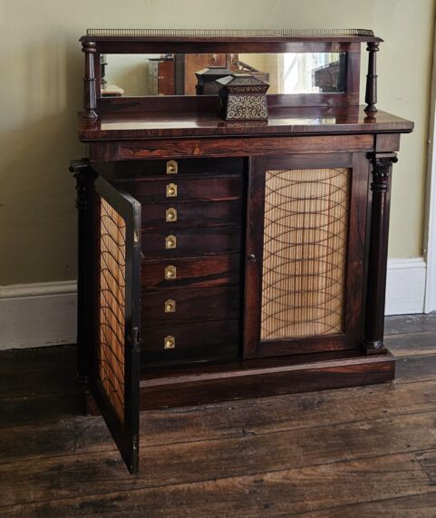 Collectors Cabinet Chiffoniere c1830