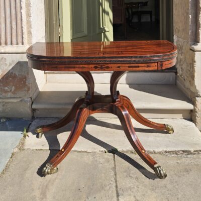 Wilkinson Patent Card Table c1805