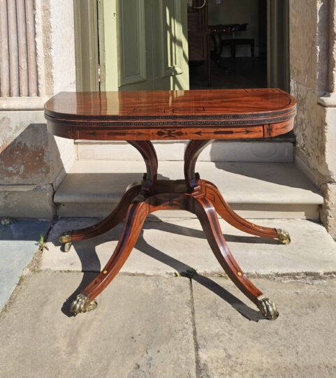 Wilkinson Patent Card Table c1805