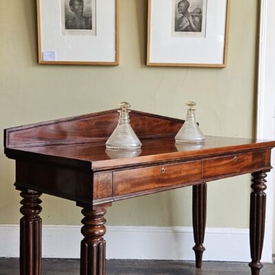 George IV Mahogany Serving or Hall Table U.K c1825