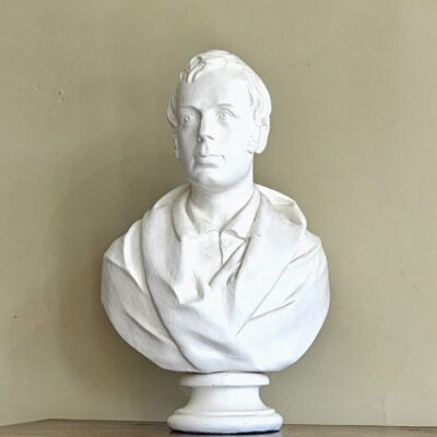 Plaster Library Bust of poet Robert Burns c1840
