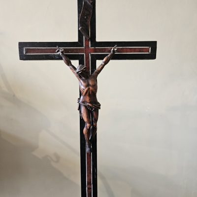 Boxwood Crucifix Flemish c1680