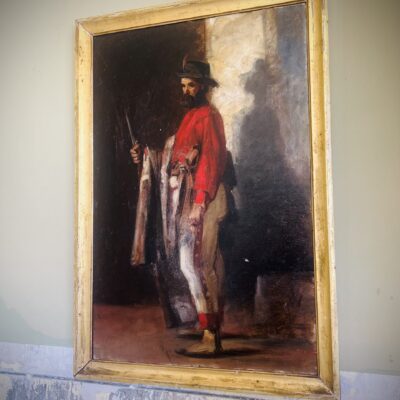 Portrait Of An Algerian Hussar c1890