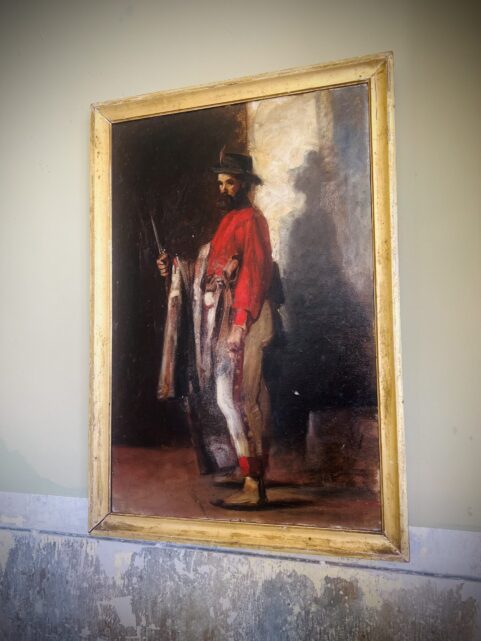 Portrait Of An Algerian Hussar c1890