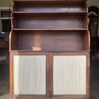 An Elegant Regency Period Mahogany Waterfall Bookcase UK c1815