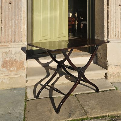Rosewood Campaign Table U.K c1840
