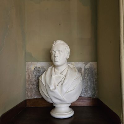 Life size Portrait Bust of Robert Burns c1840