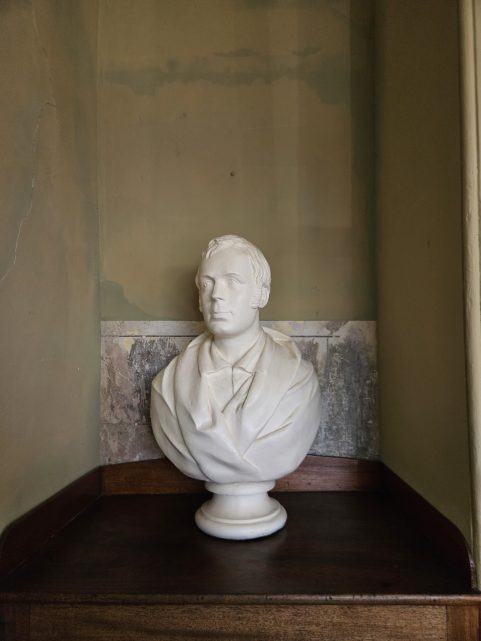 Life size Portrait Bust of Robert Burns c1840