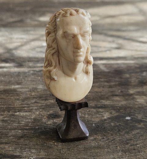 Ivory Seal of Schiller c1830