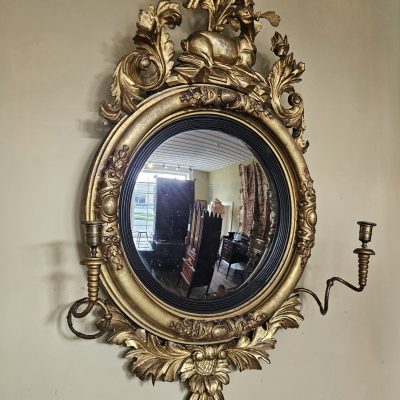 Regency Convex Mirror c1825