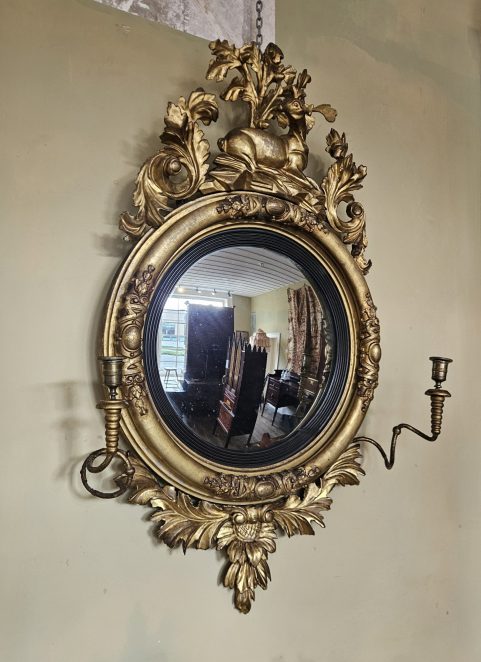 Regency Convex Mirror c1825